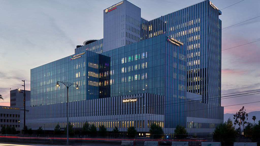 A large medical campus consisting of several buildings