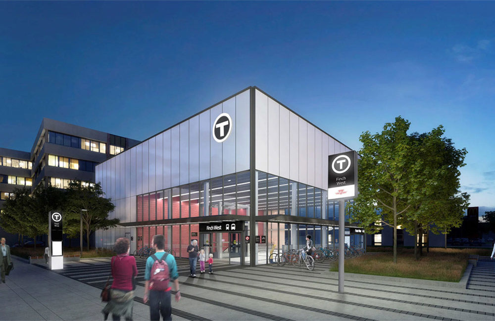 Metrolinx station CGI