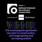 Target jobs graduate recruitment awards logo