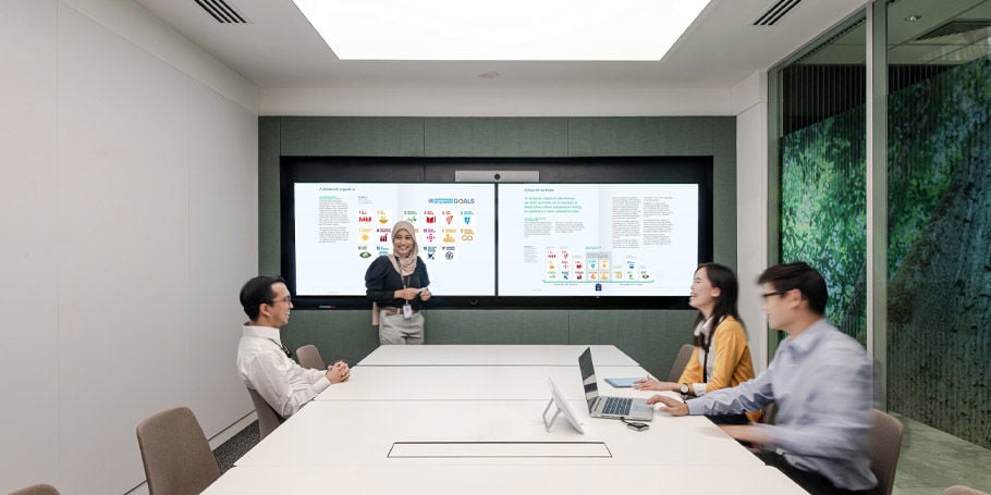 People in Arup's office in Kuala Lumpur