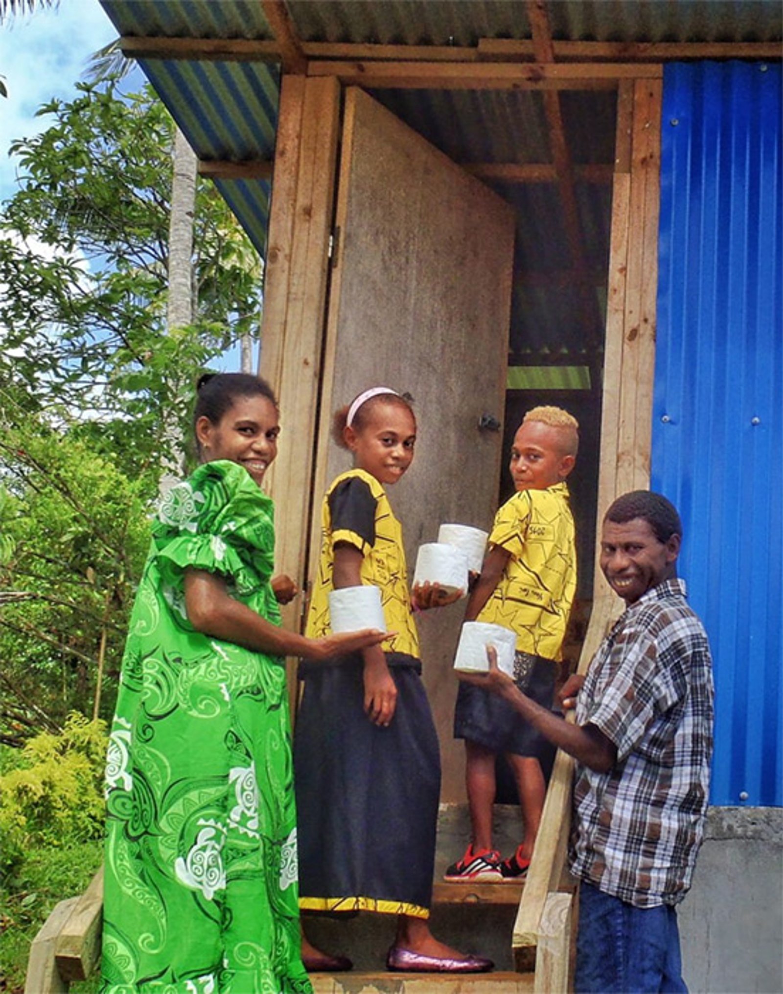 Users of our WASH tool in Vanuatu