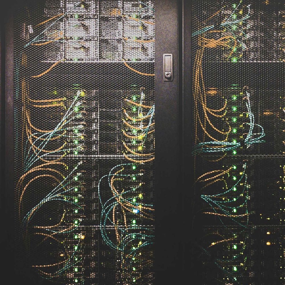 Cabinet in a data centre