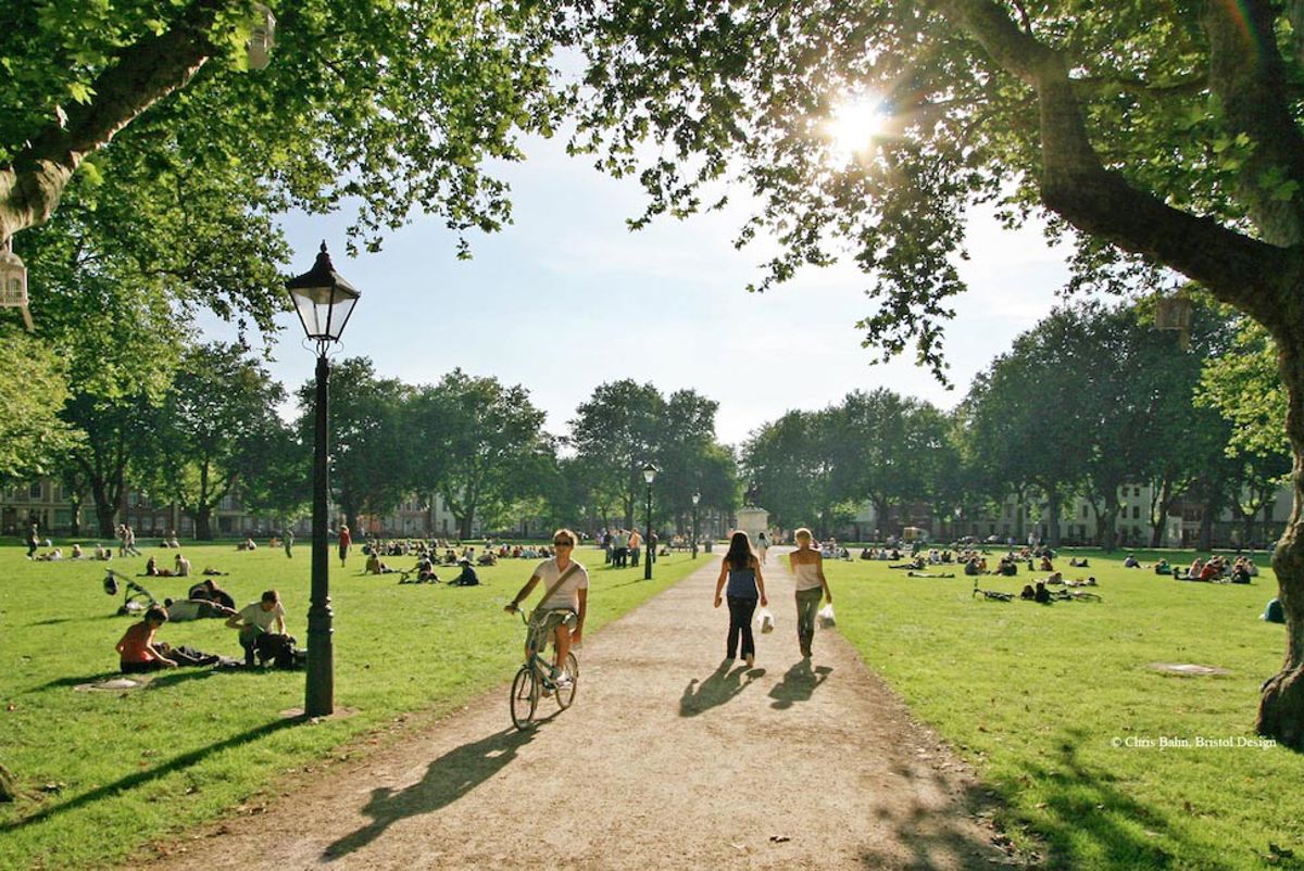 Park in Bristol UK