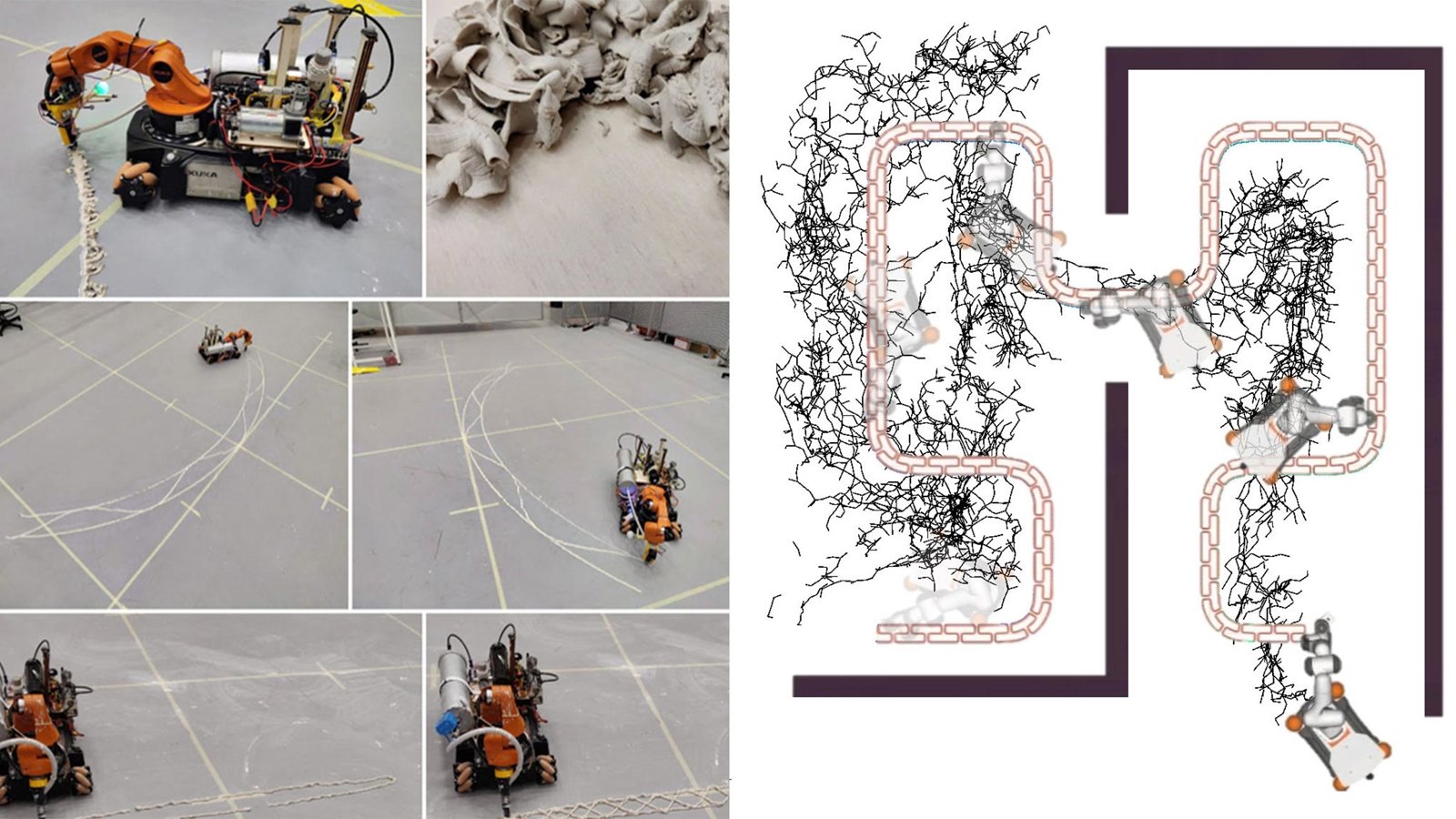 Aware and mobile deposition robot by UCL with Arup