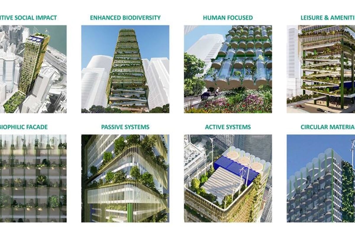Eight principles guided our thinking on the design of Taikoo Green Ribbon