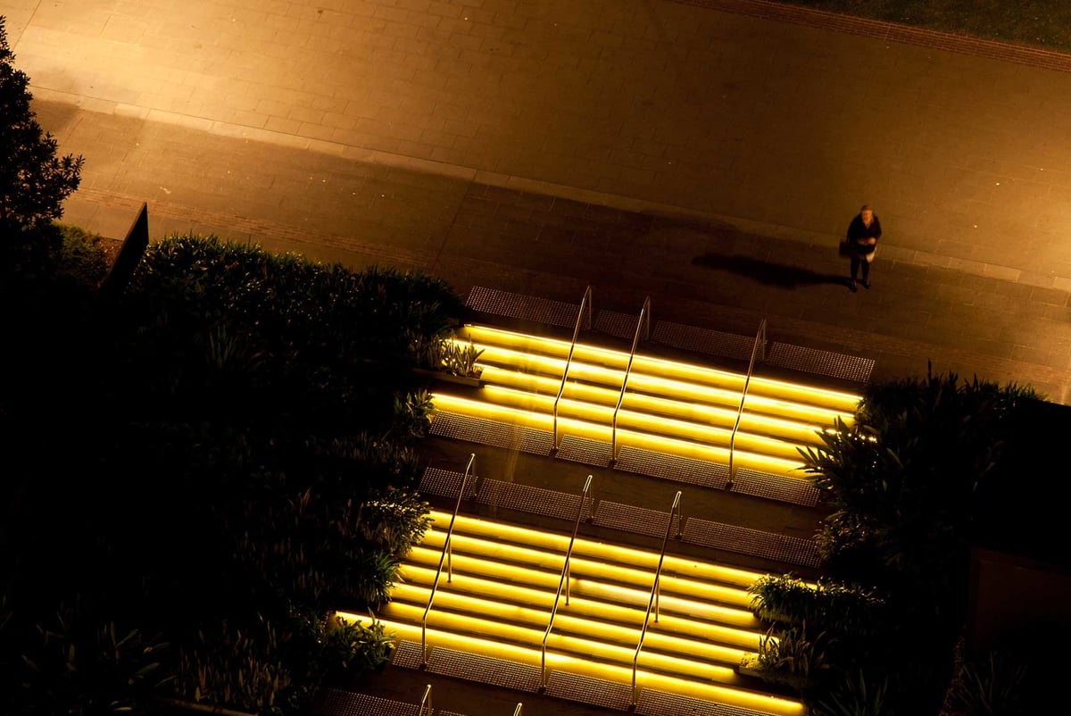 Sydney staircase lighting