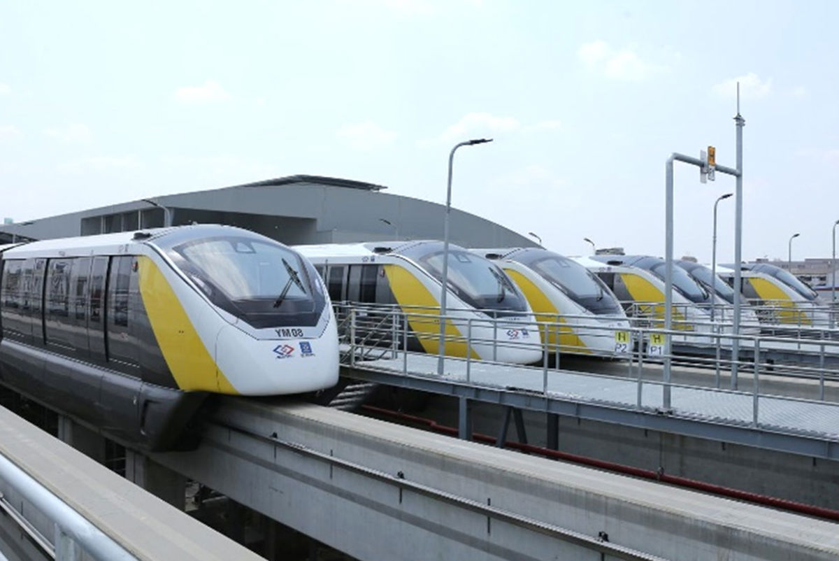 Bombardier trains in Bangkok