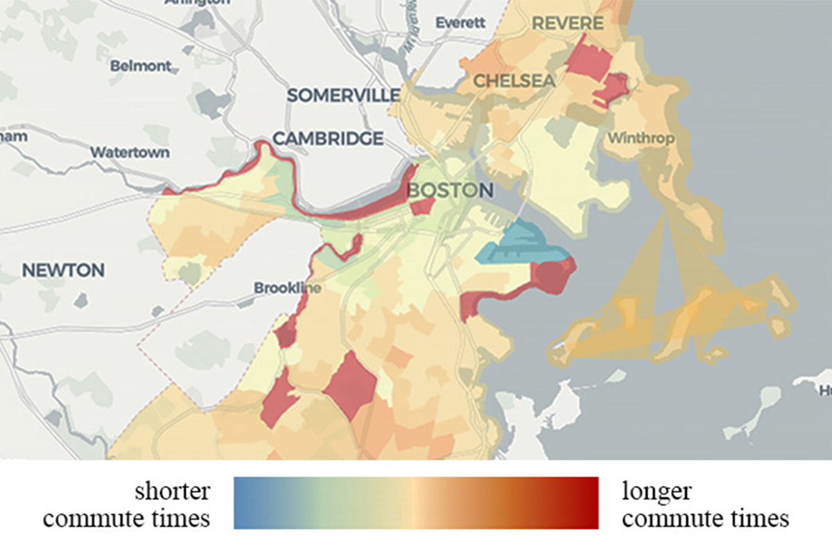 Commute times in Boston