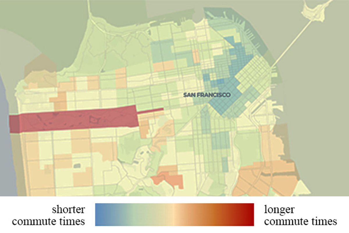 Commute time in San Francisco