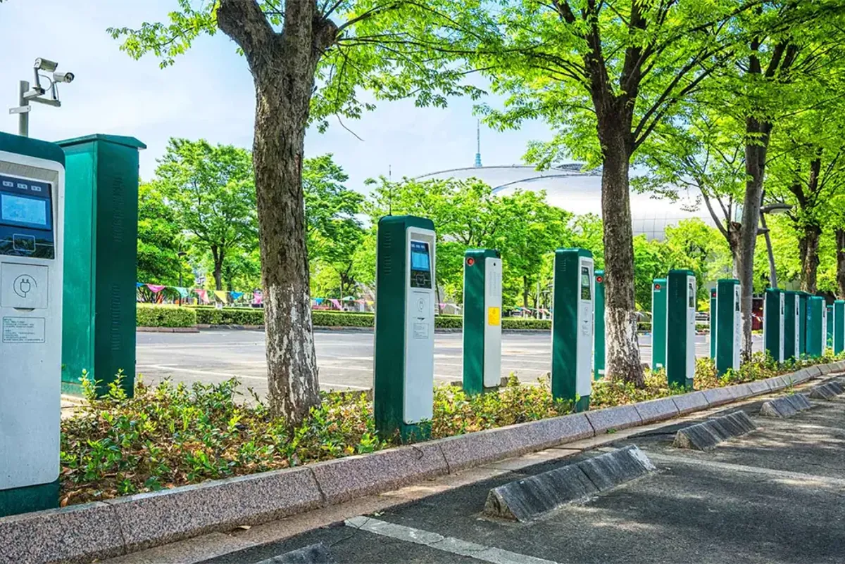 Electric vehicle (EV) charging points