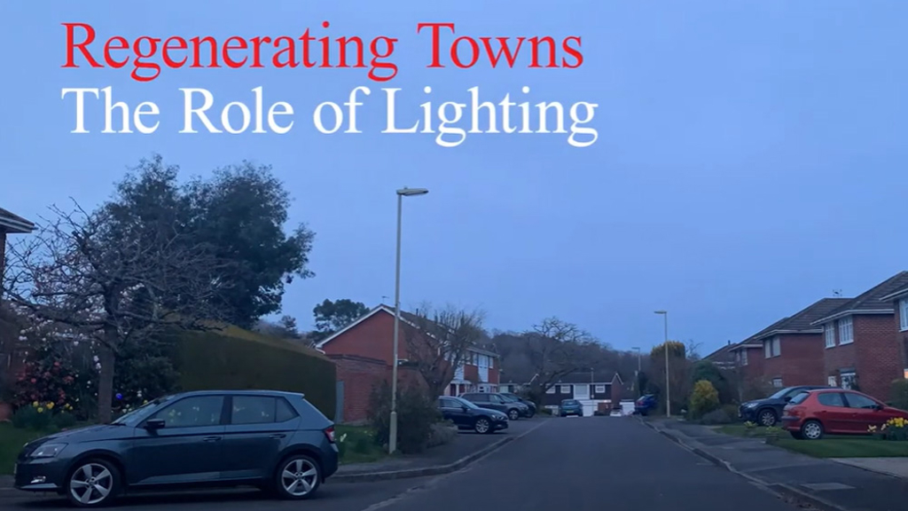 Video still showing a residential road in the UK