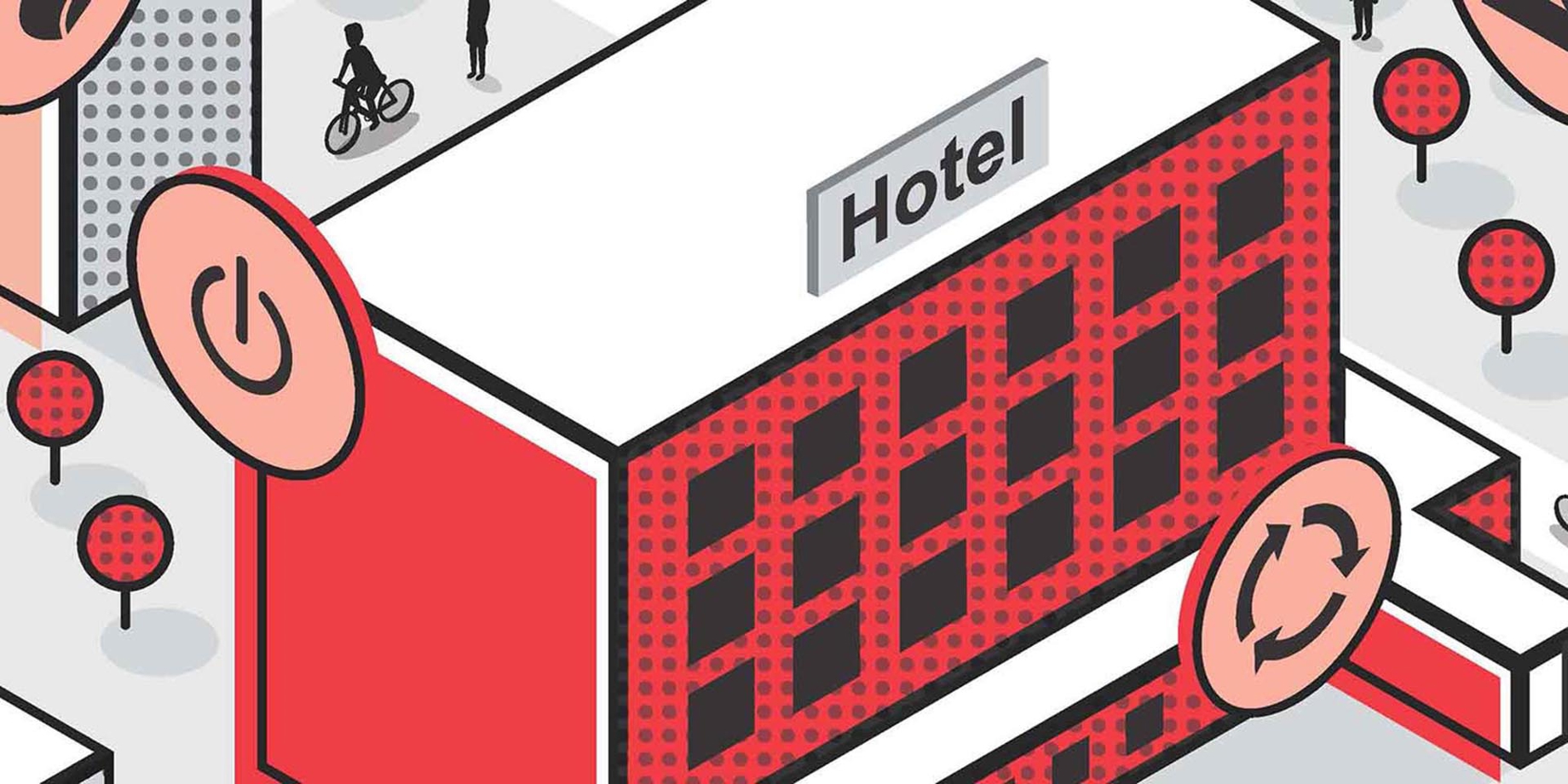 Rethinking existing hotels to net zero carbon