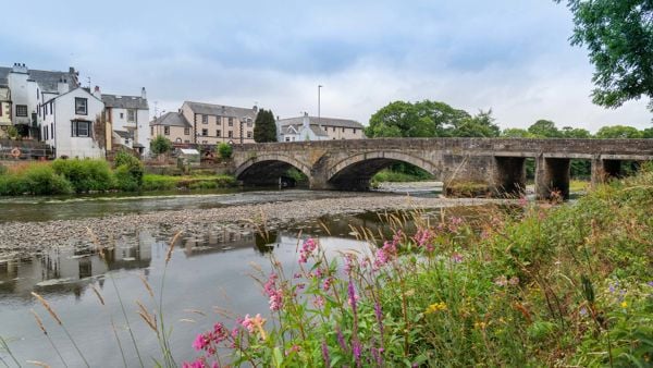 River in Cockermouth, Cumbria