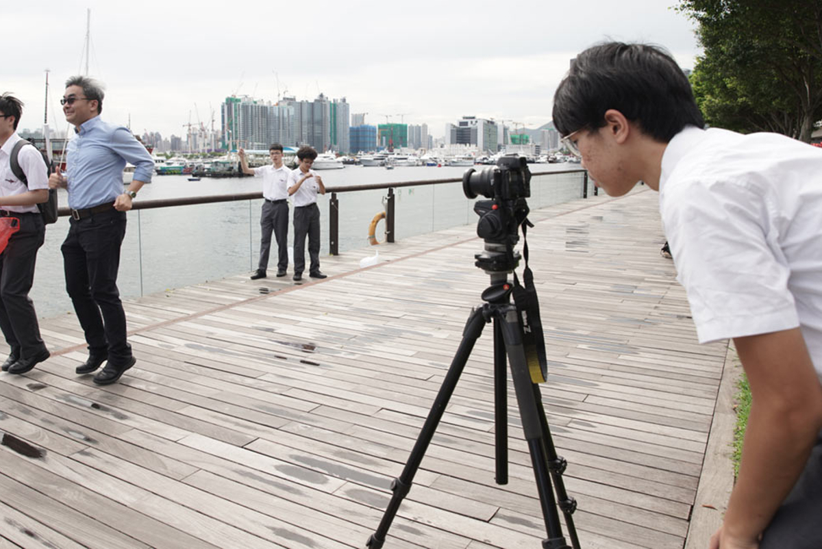 Kwun Tong Maryknoll College produced a music video with new eco-friendly themed lyrics