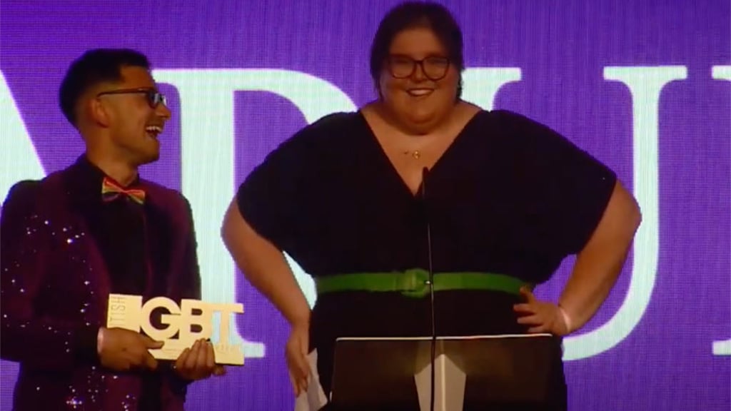 Watch the acceptance speech delivered by Arup's Connect Out Co-Chair, Zoe Megins-Davies.