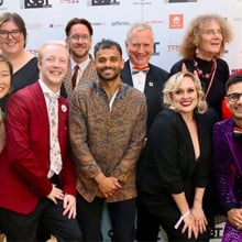 Arup's team at the British LGBT awards