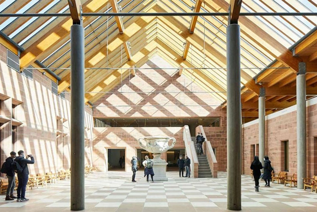 The Burrell Collection saved over 16 tonnes of glass. © Hufton+Crow