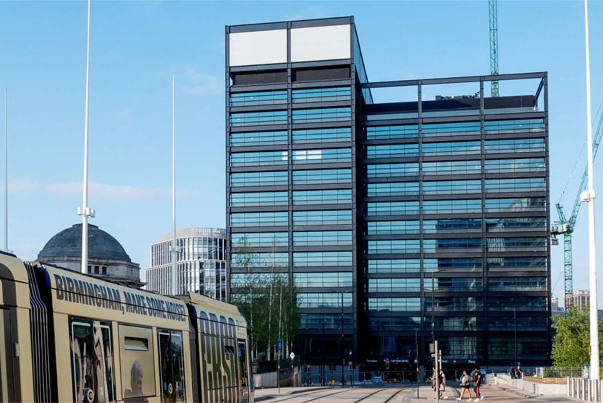 Exterior of Arup's new Birmingham office