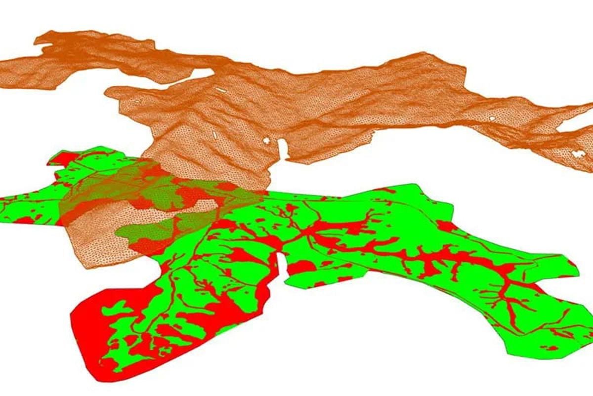 Arup's automation tool generates a layout of the terrain