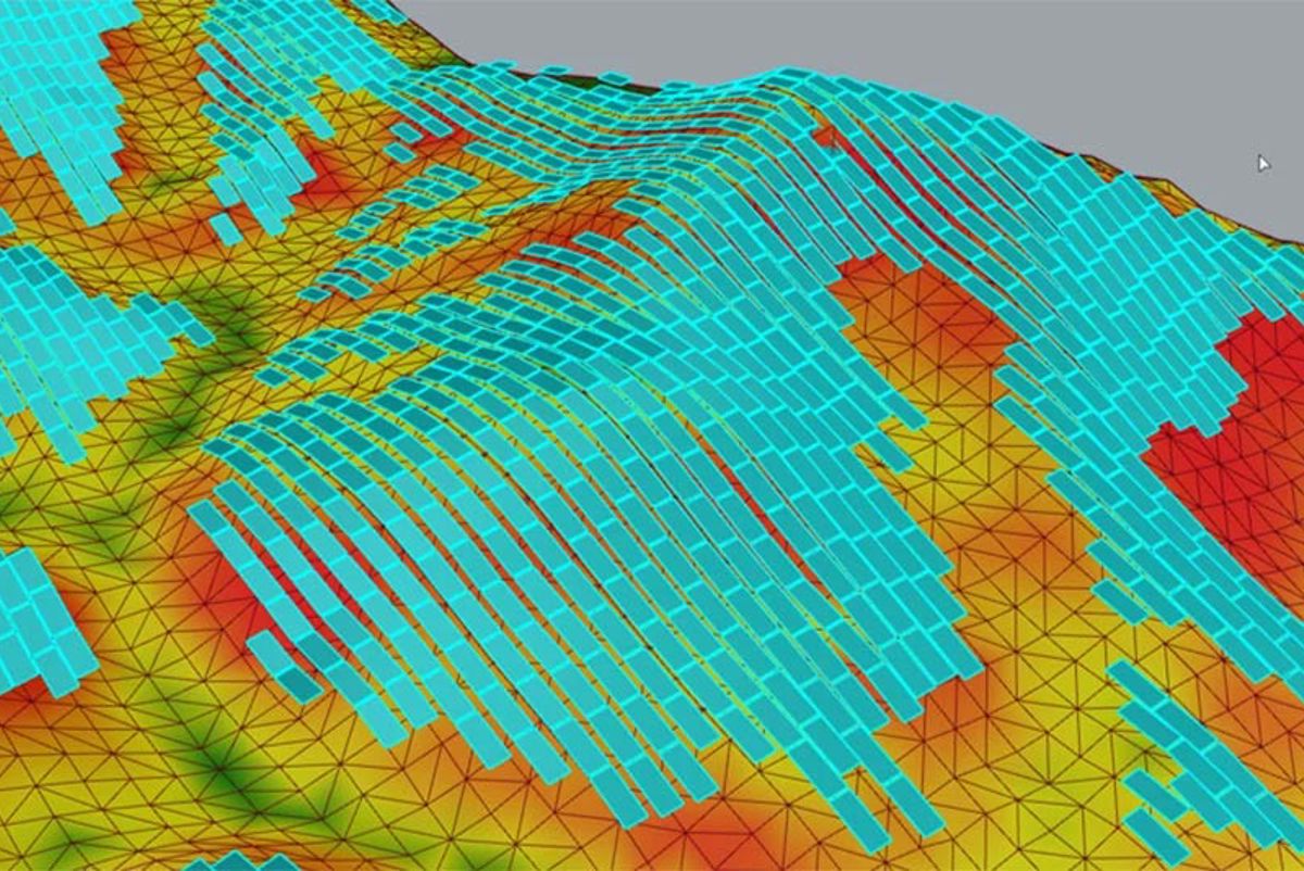 Arup's tool allows the user to envisage how solar panels might be laid out