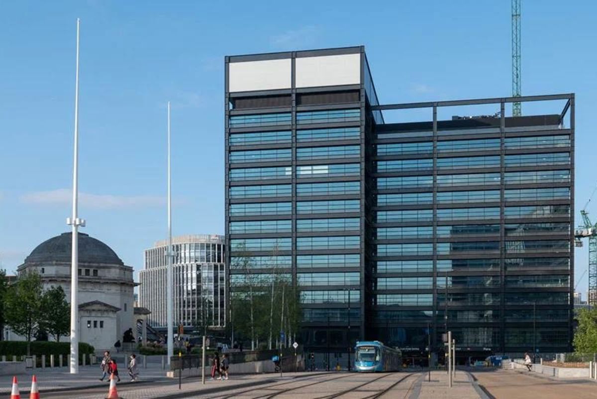 Exterior view of Arup's new Birmingham office