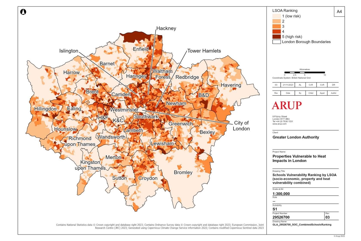Heatmap of London