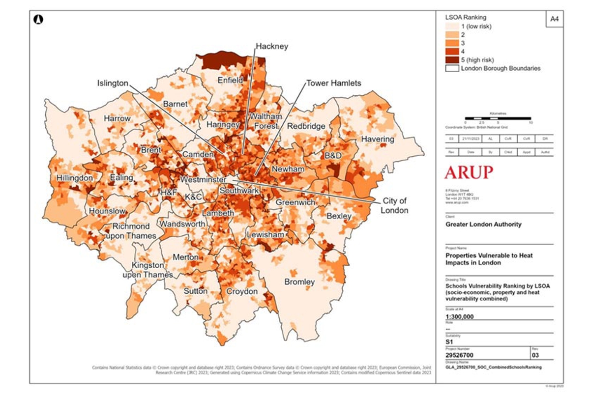 Heatmap of London