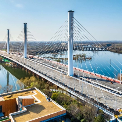 Xian Fengyi Bridge. Credit: Xi'an High-tech Zone CITY CORE Development & Construction Co., Ltd.jpg