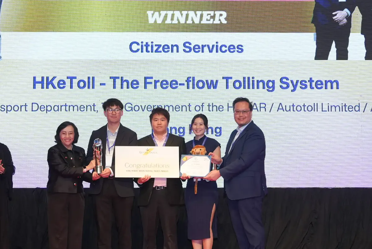 Arup's HKeToll project wins APICTA Awards 2024