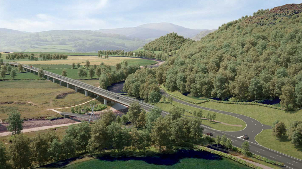 New Dyfi Bridge visualisation