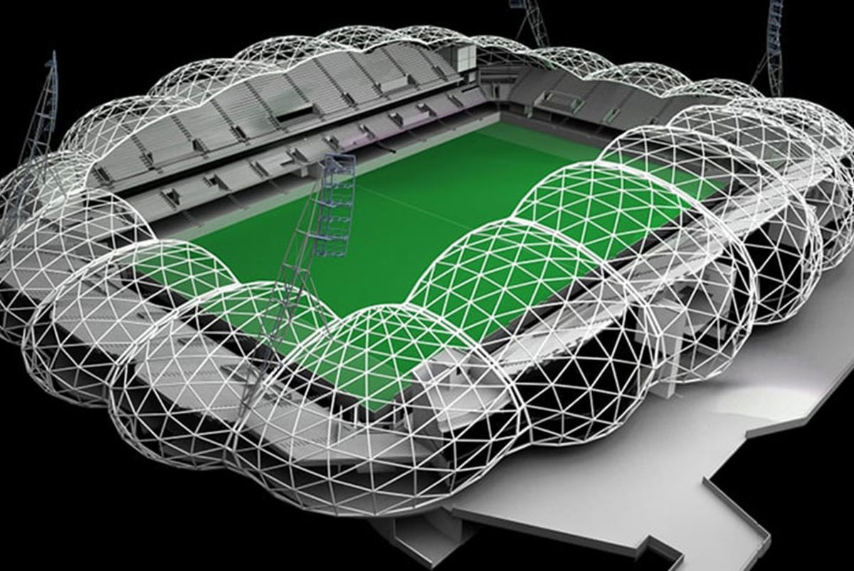 Digital model of AAMI Park