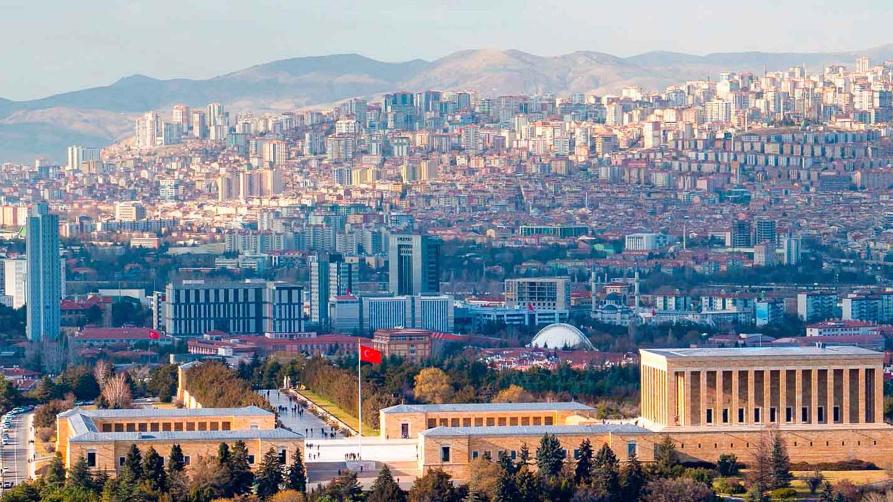 View of Ankara city