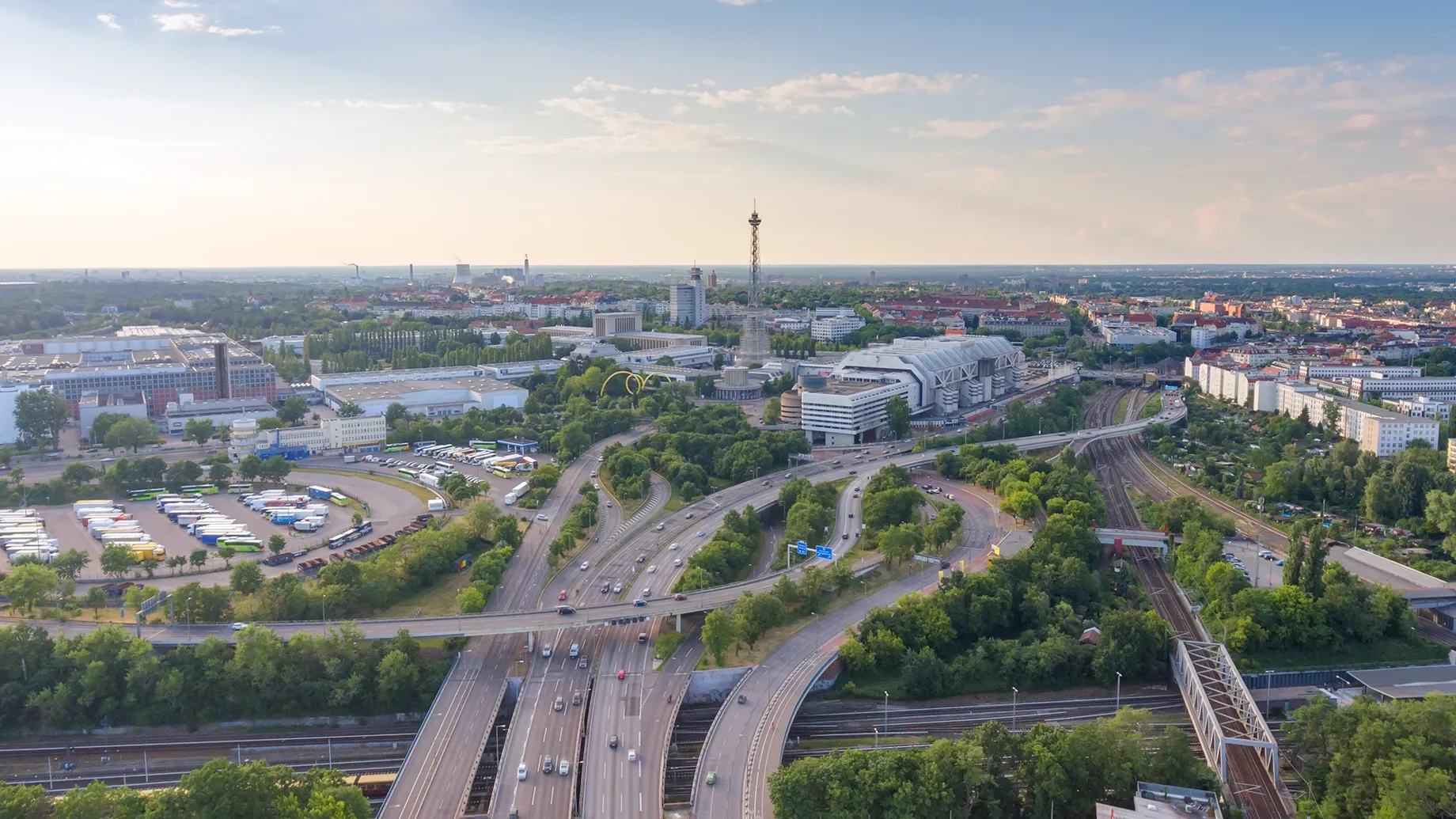 Verbesserungen am Berliner Funkturm-Knotenpunkt - Arup