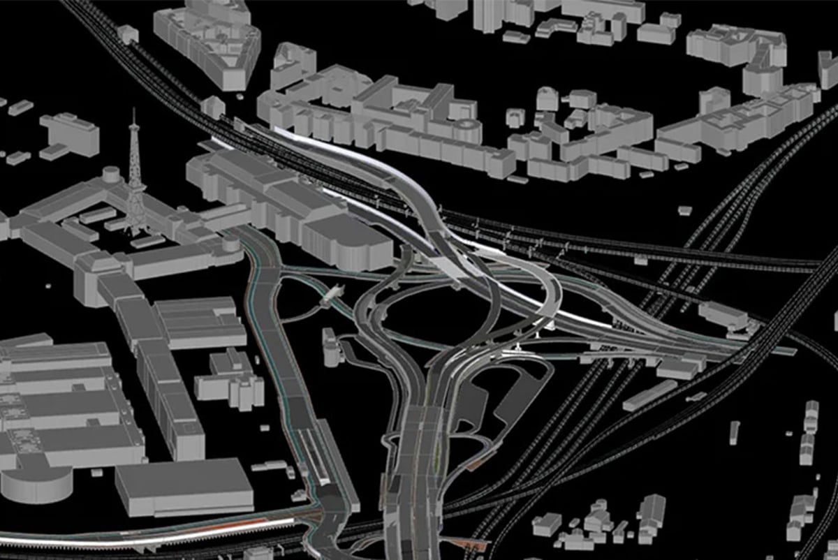Digital model of the junction