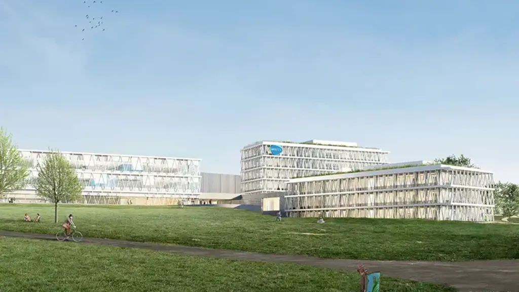 Render of what the BRITA headquarters will look like