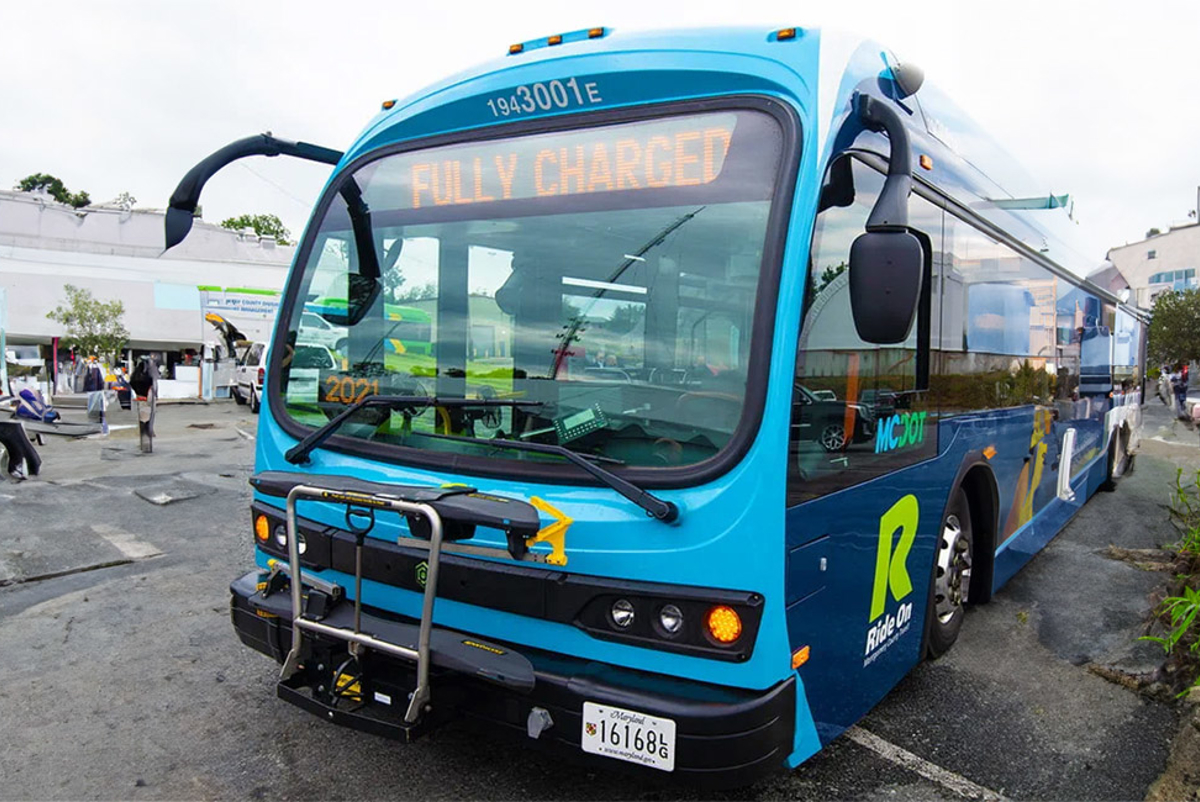 An electrified bus