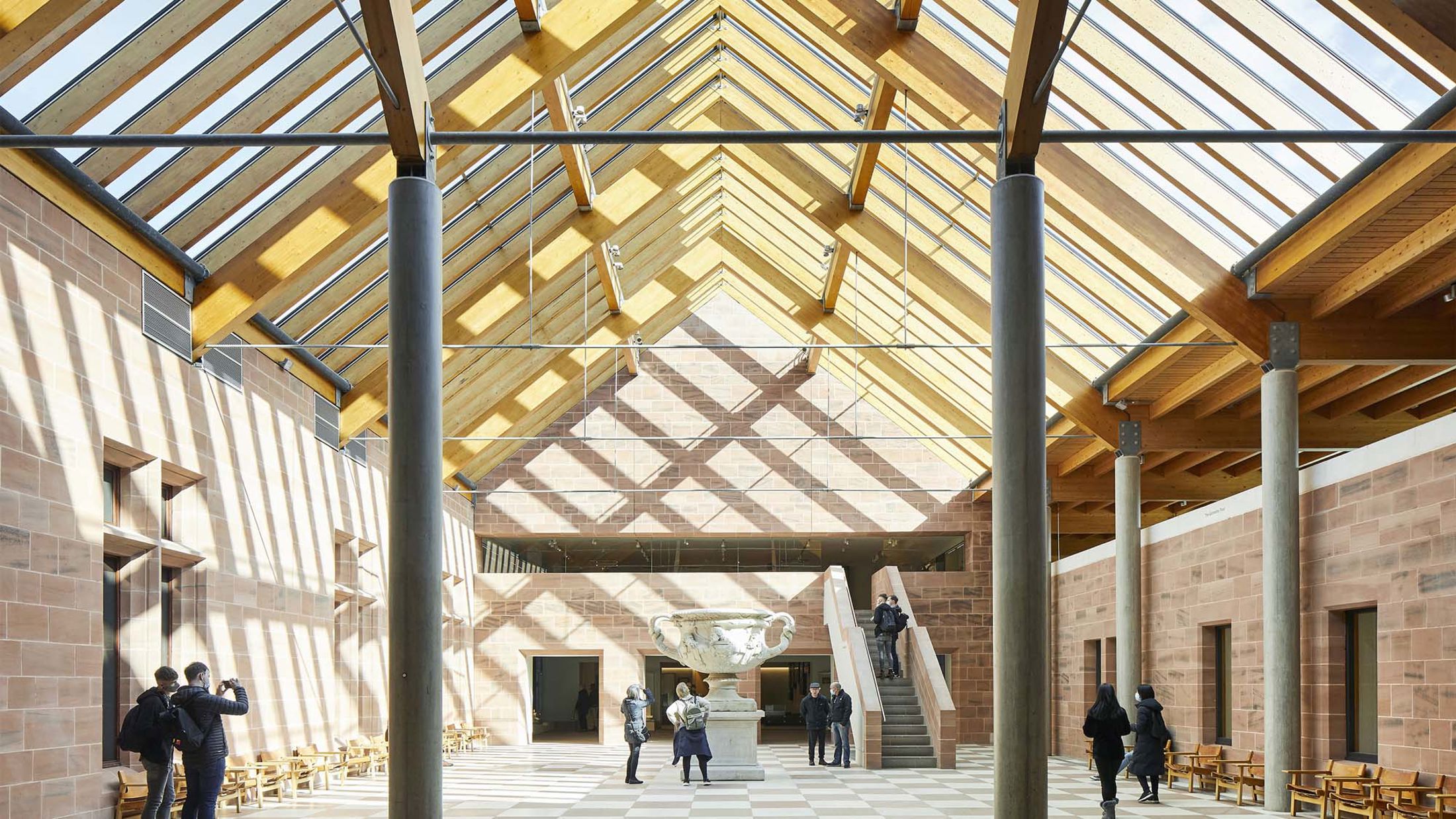 Interior of Burrell Collection