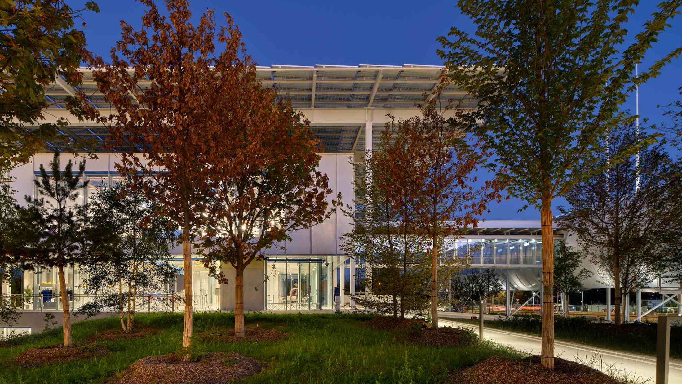 Exterior view of CERN Science Gateway. Credit: Michael Denance