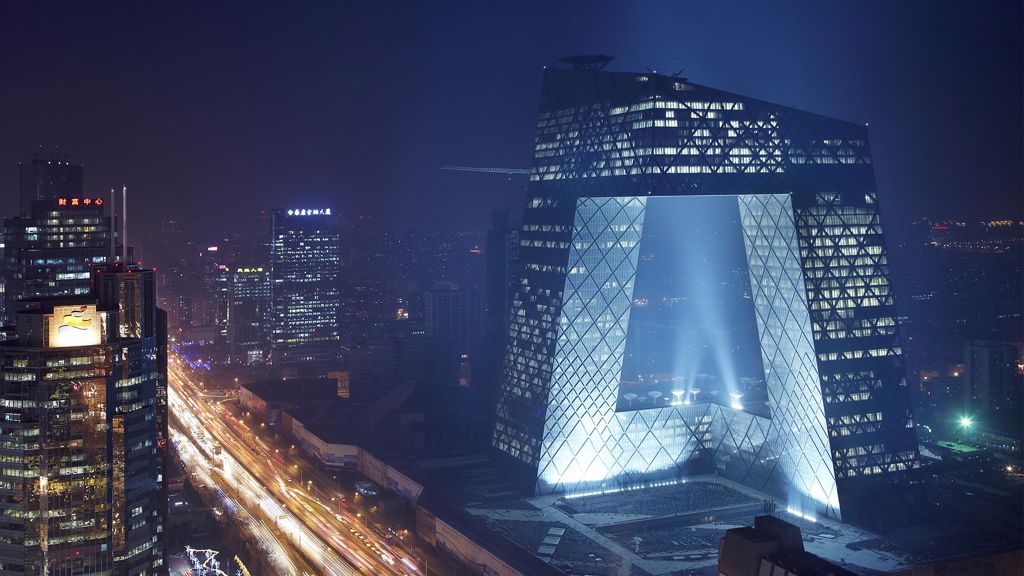 Beijing China Central TV New Headquarters. Credit: Fu Xing Architectural Photography