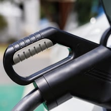An electric vehicle charging pump