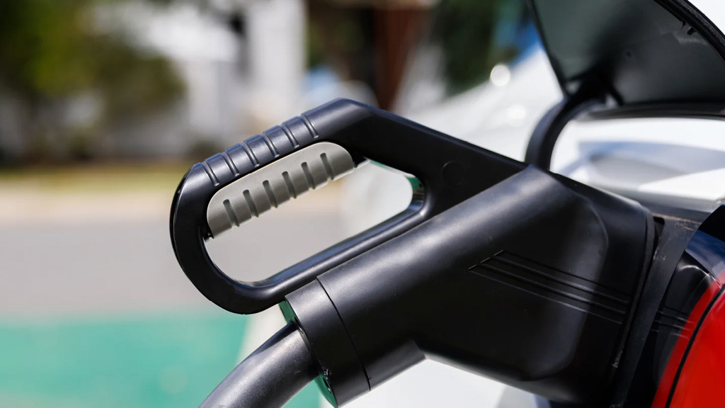 An electric vehicle charging pump