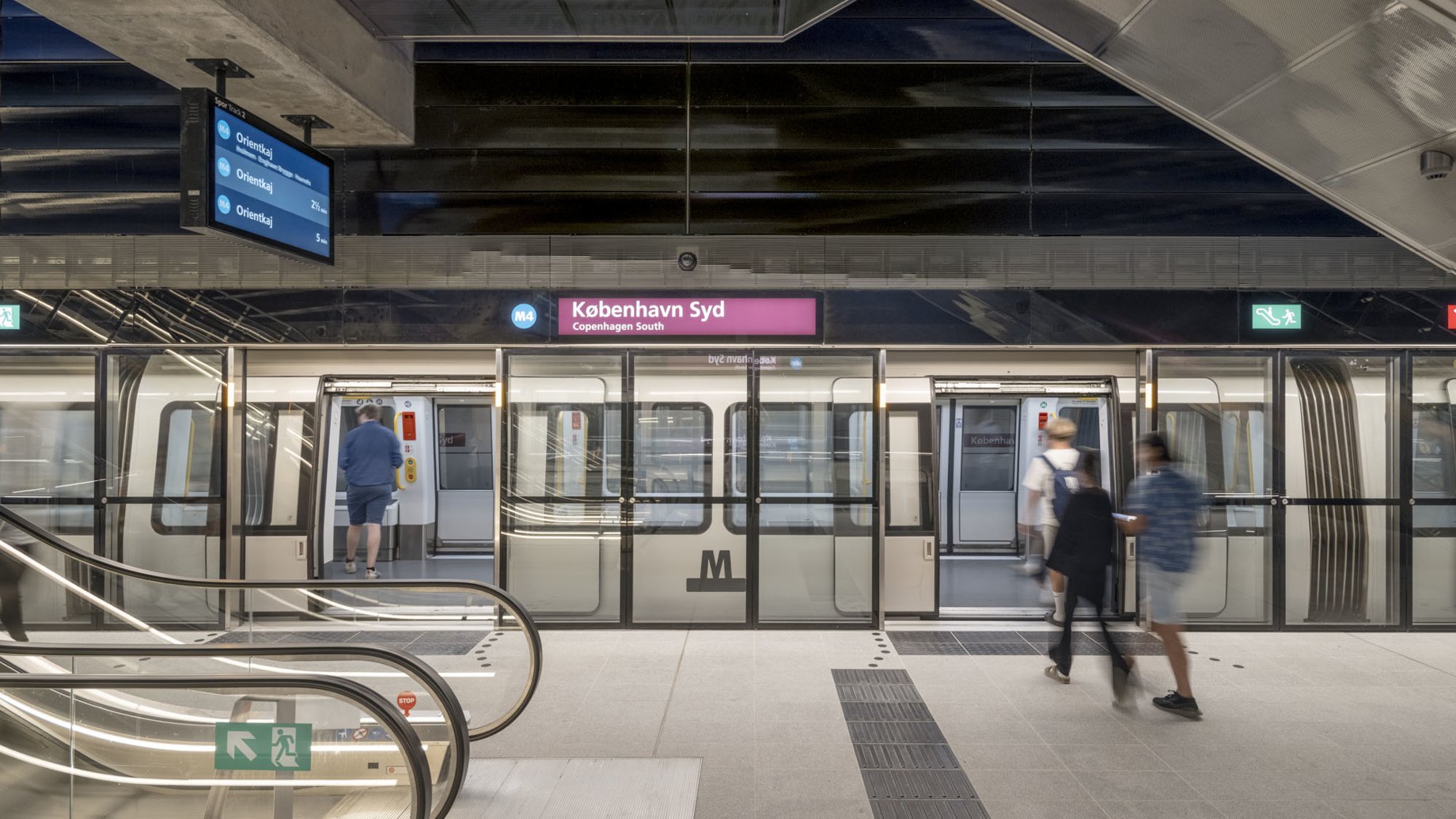 Copenhagen's M4 metro line extension. Credit: Rasmus Hjortshøj