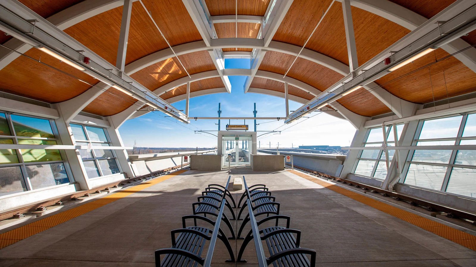 Edmonton Valley Line Southeast LRT. Credit: Laughing Dog Photography