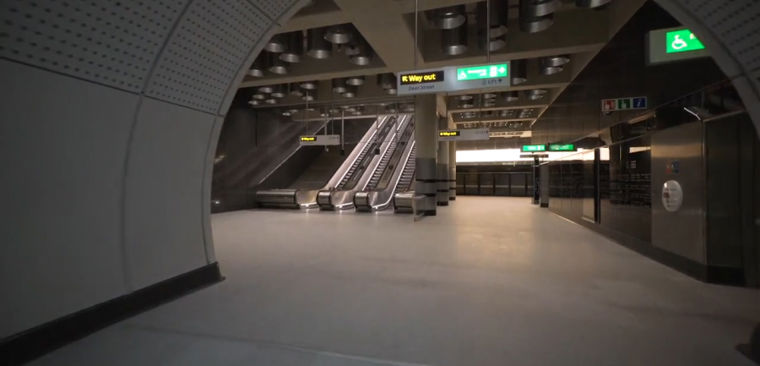 Station on the Elizabeth line