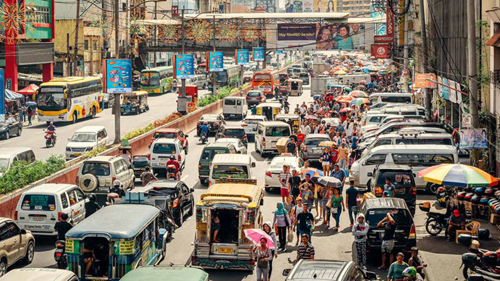 Traffic in Manilla