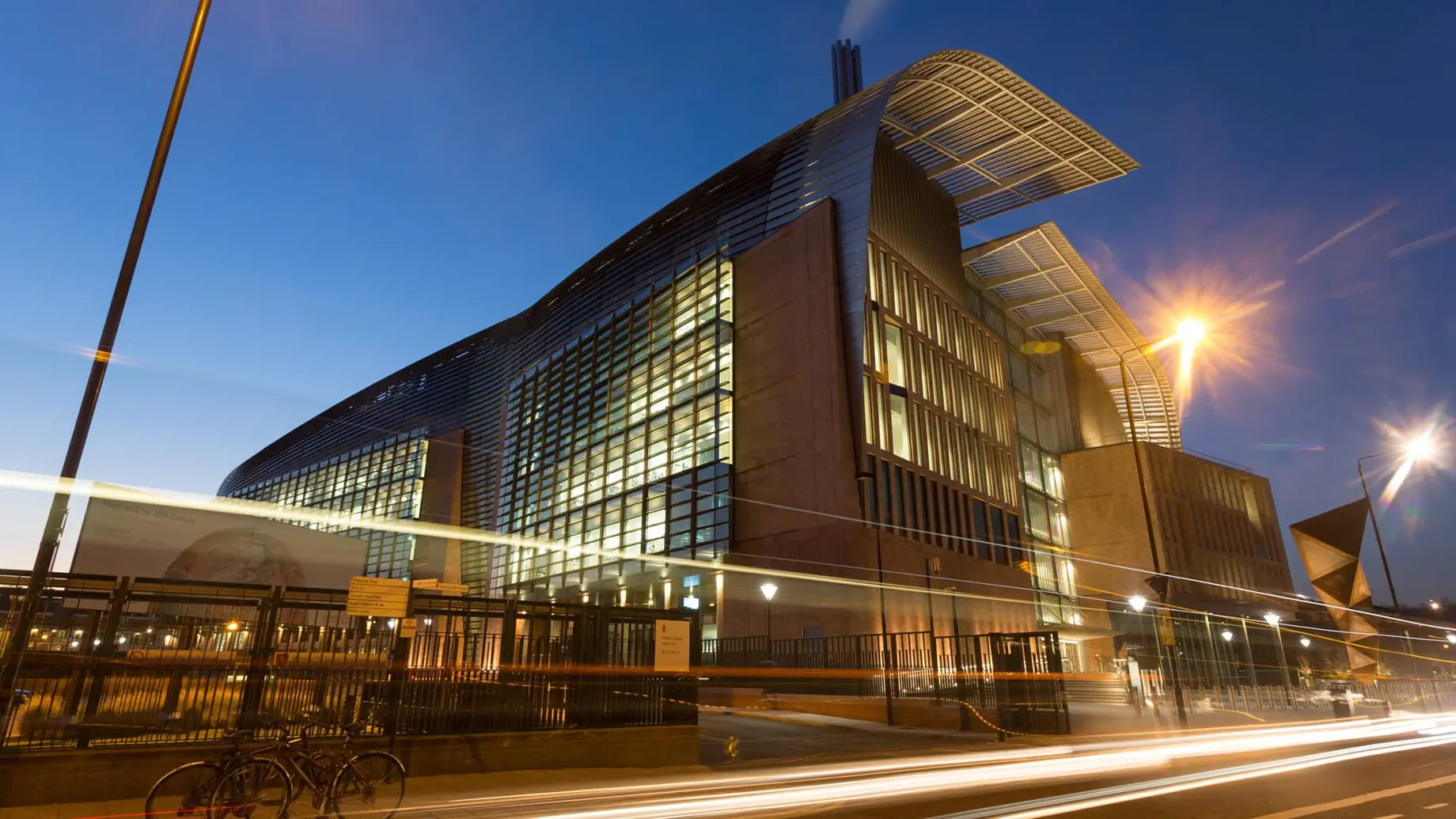 Exterior view of Francis Crick Institute