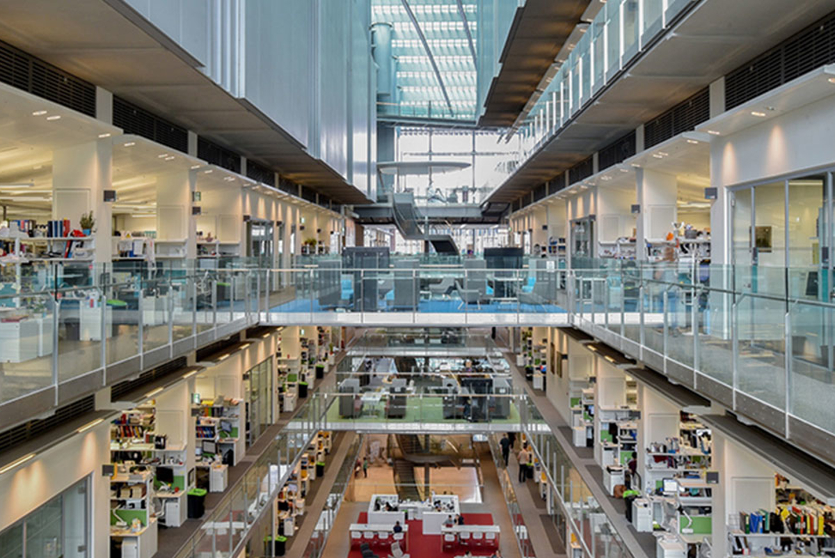 inside the Francis Crick Institute building