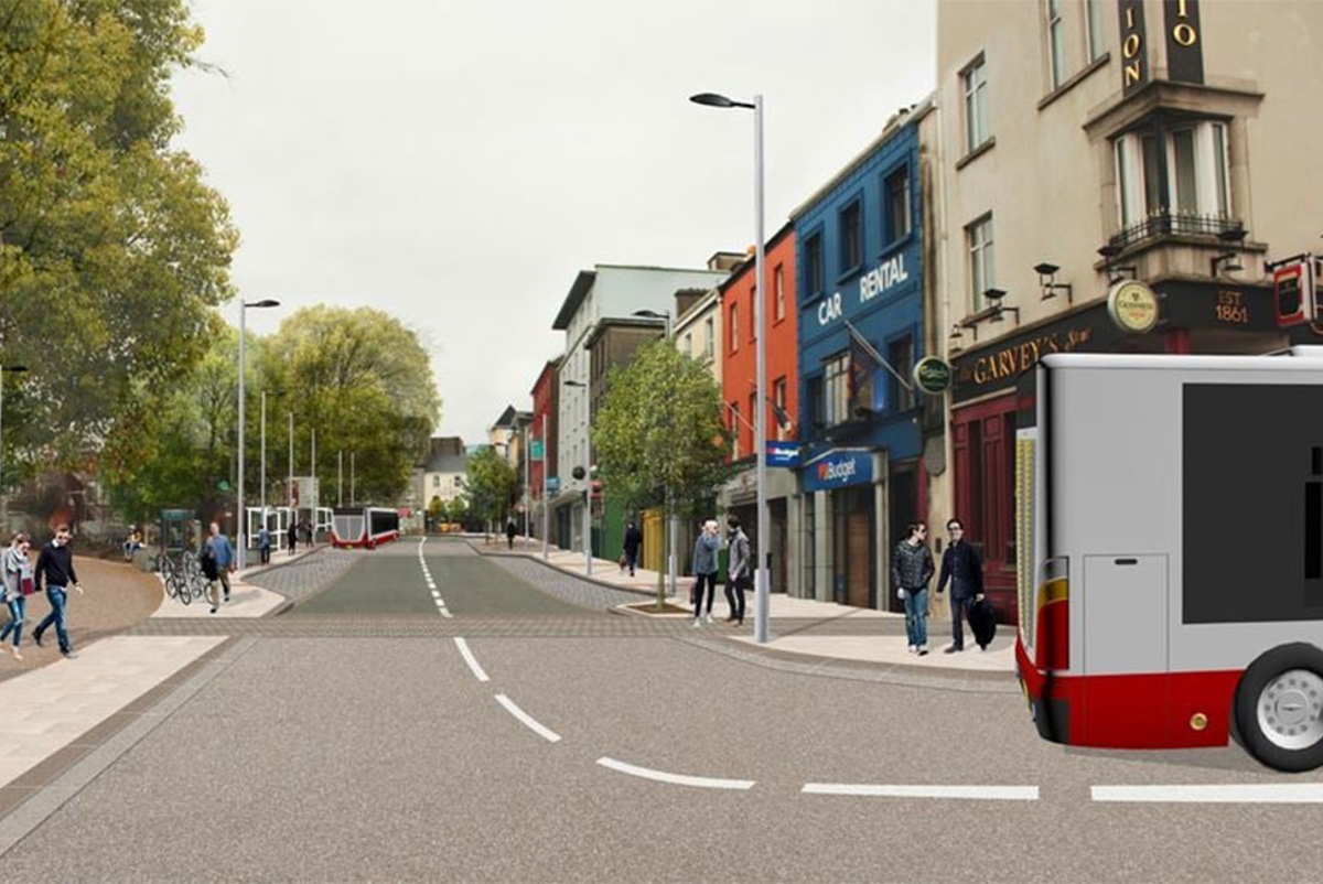 Visualisation of Galway's city centre