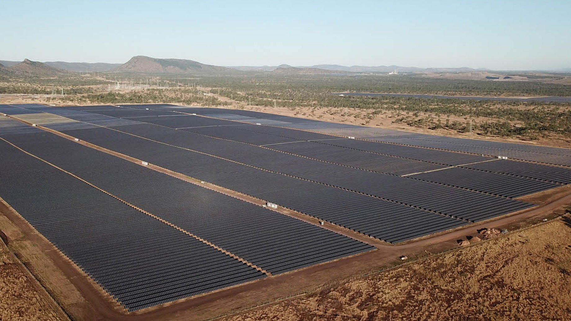 Solar farm in Australia