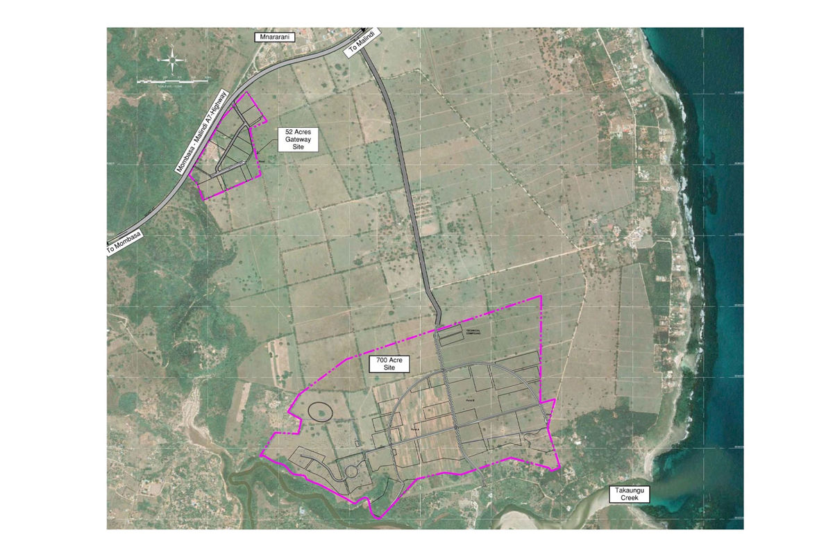 Plan of the Green Heart of Kenya site